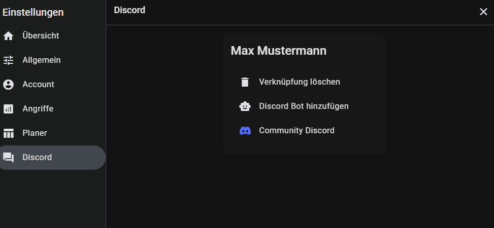 Discord verknüpft